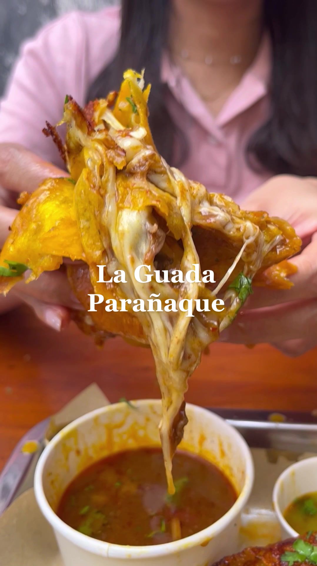 Original La Guada Birria in Paranaque — cheesy birria tacos